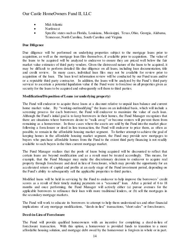 warranty deed in lieu of foreclosure in texas